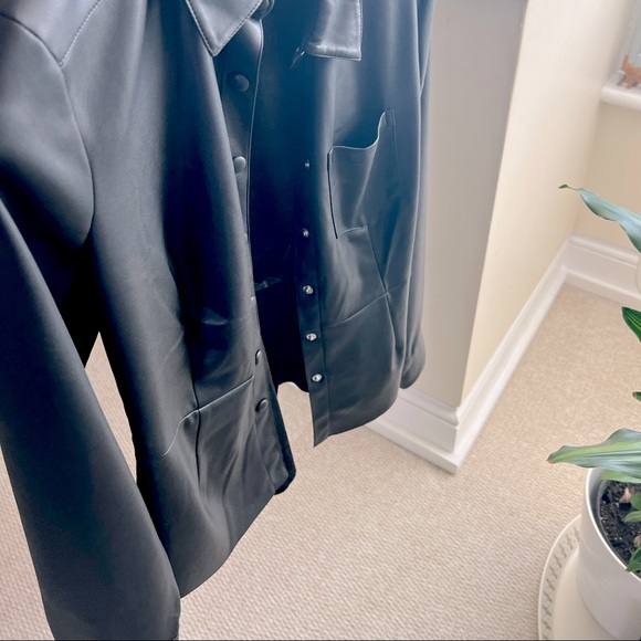 Marciano Lamb Leather Blouse - Picture 1 of 1